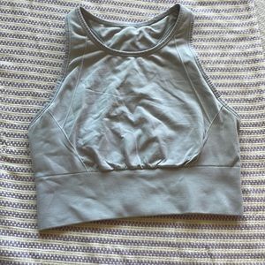 Light blue lululemon sports bra